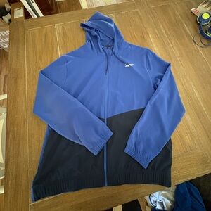 Reebok Blue and Navy Hooded Jacket